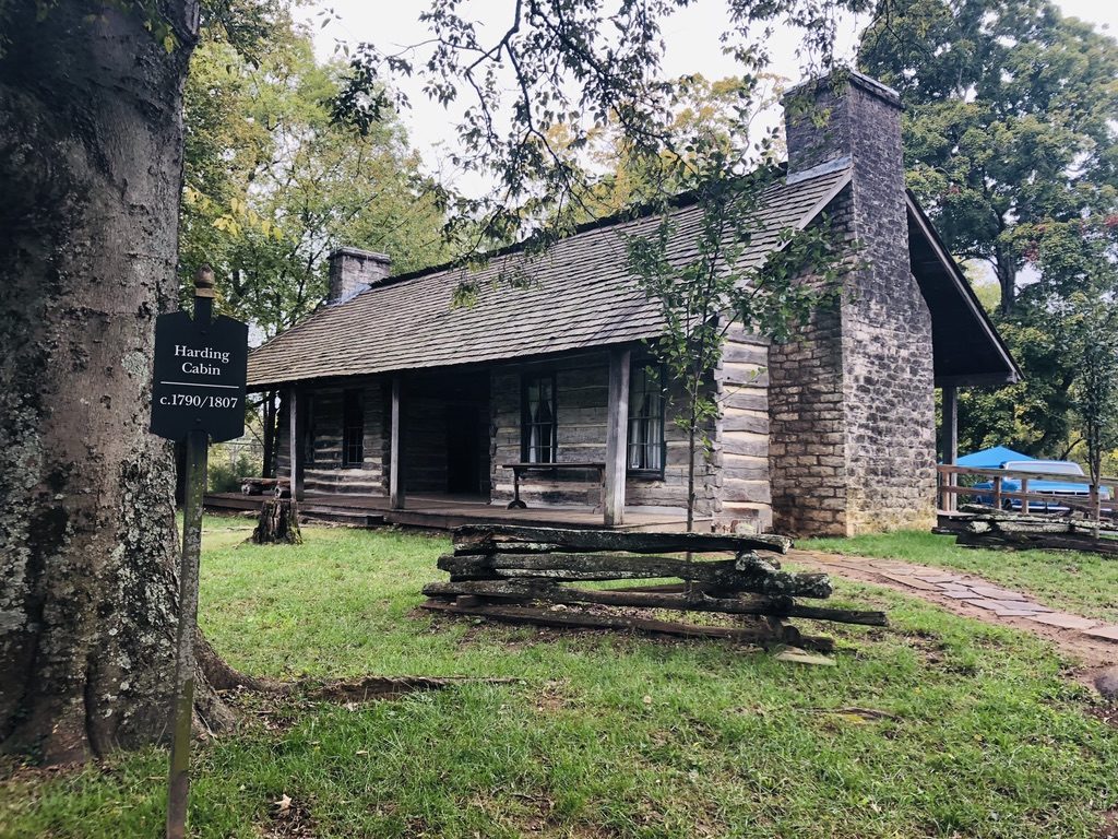 Slave quarters building at the Belle Meade Plantation