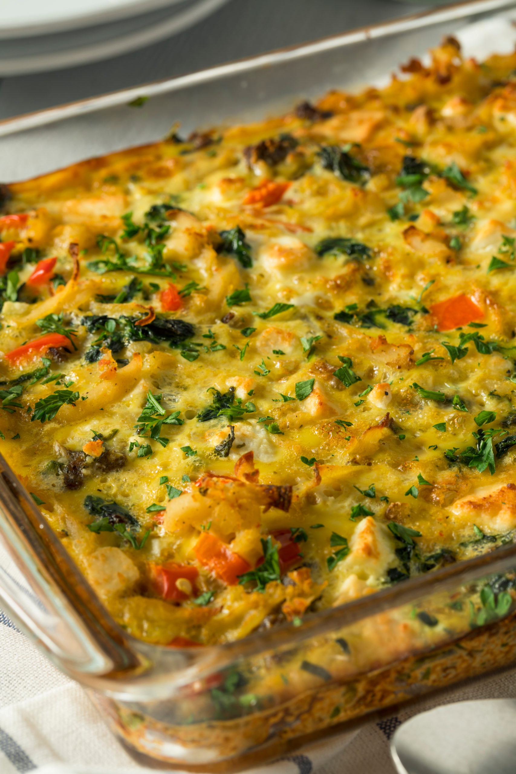 Sweet Potato, Sausage & Greens Egg Frittata