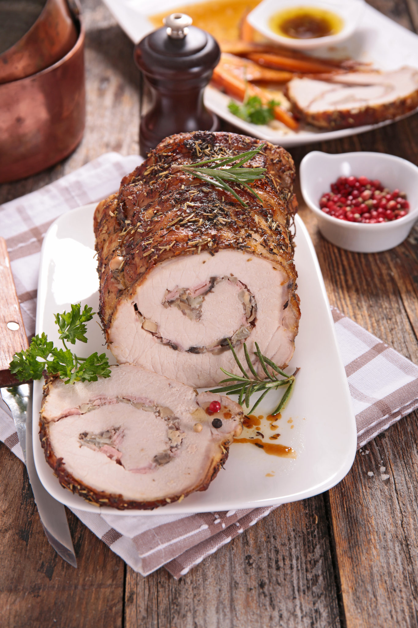 Tuscan Style Pork Roulade + Winter Field Salad - Eat, Pray, Love to Travel