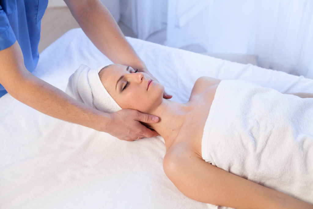 massage therapy at the Well & Being Spa