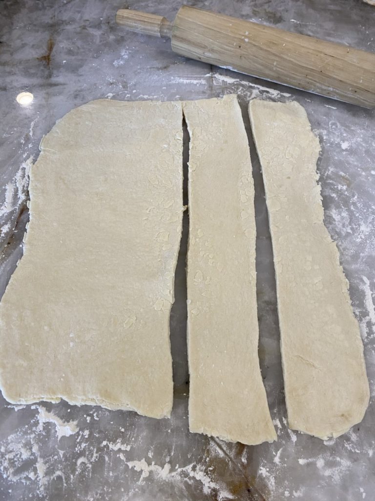 Rolling out my croissant dough - it's easier than you may think!