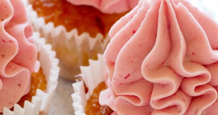 Scrumptious Strawberry Cupcakes
