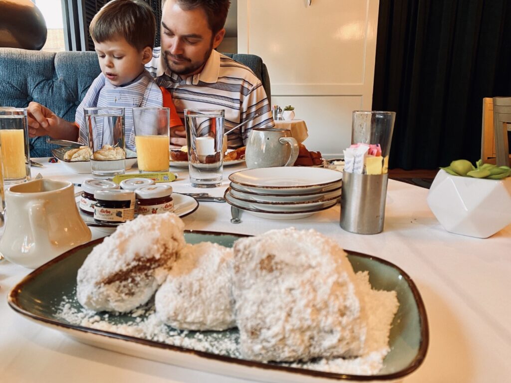 The Beignets. My favorite food during our New Orleans family vacation.  Loews New Orleans Hotel 