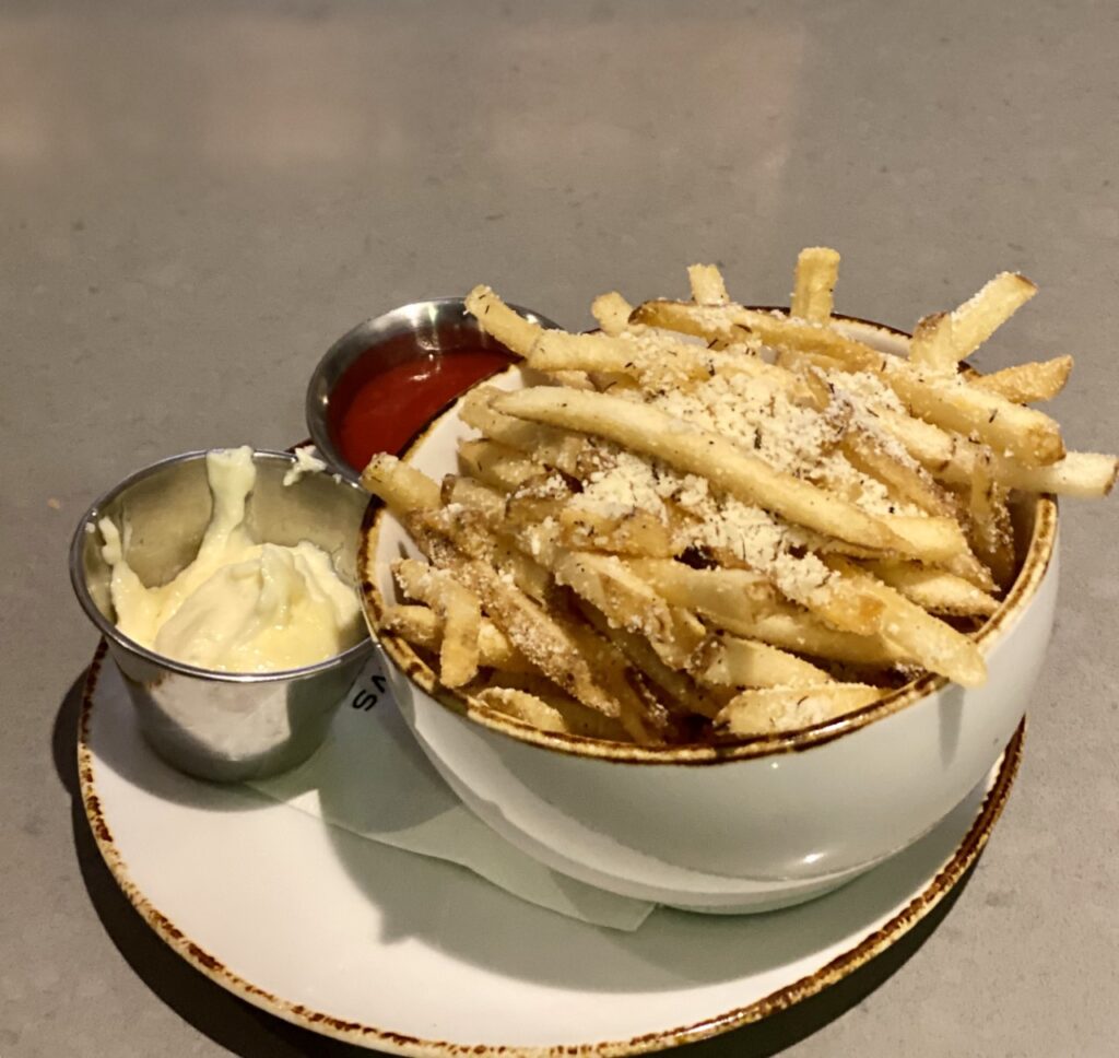 Yes, these truffle fries were as good as they look! Poydras & Peters - Loews New Orleans Hotel. New Orleans Family Vacation. 