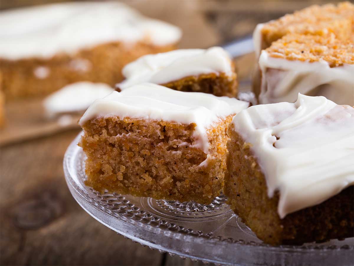 Spiced Pumpkin Bars With Brown Butter Frosting