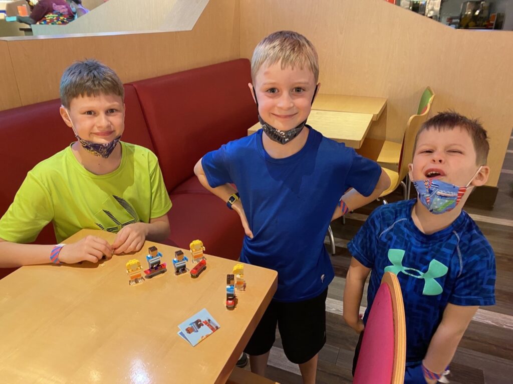 They had a great time at the Master Builder workshops at the Legoland Florida Resort!