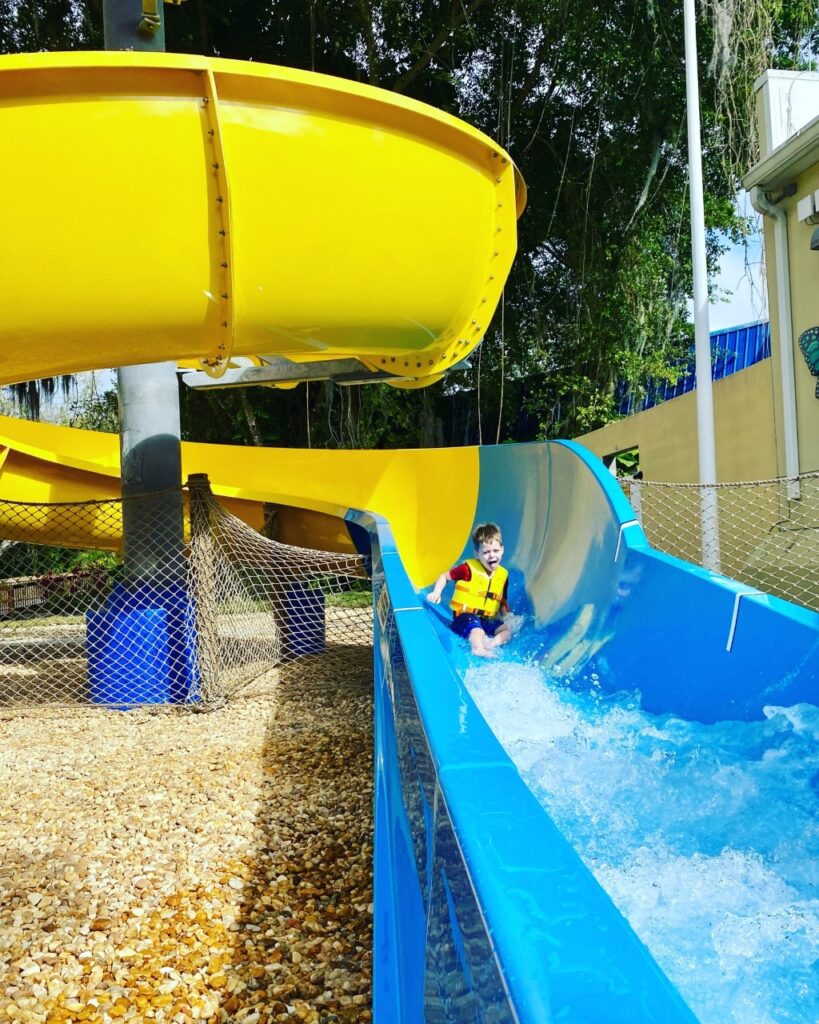 My children adore the slides at Legoland Florida Resort!