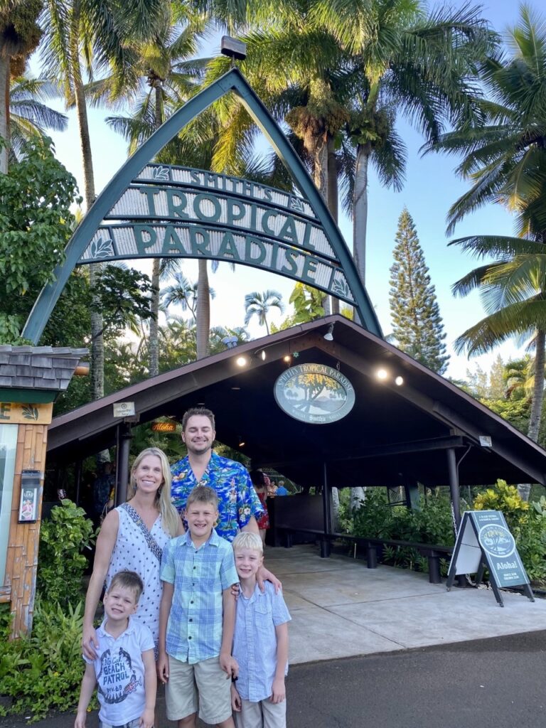 The entrance to the Smith Family Plantation Luau - Best of Kauai