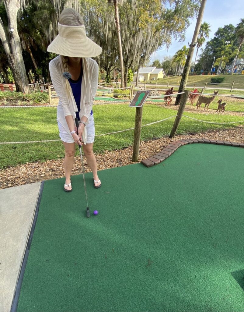 Mini Golf at the Legoland Florida Resort complex